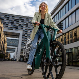 RCYL bike made from recycled materials with Belgian expertise